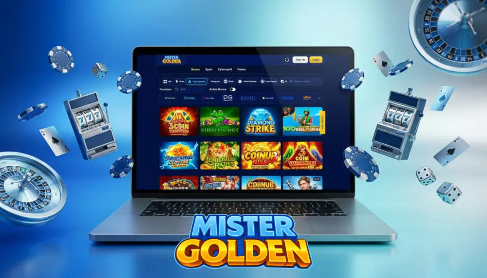 Casino Games Selection at Golden Mister UK