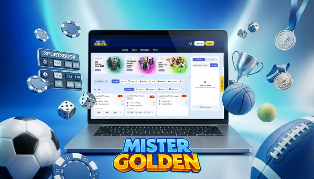 Sports betting at Golden Mister Casino UK